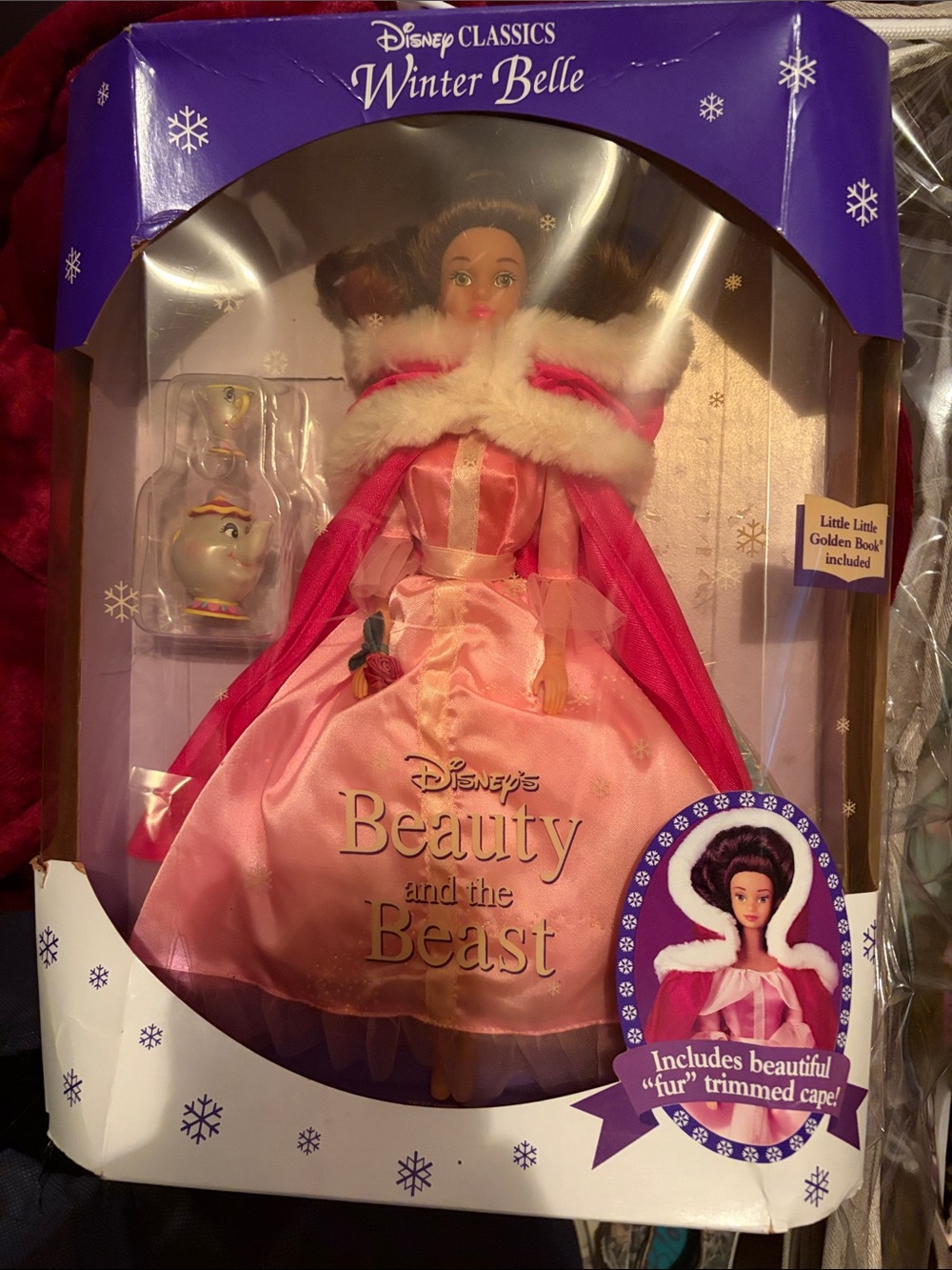 Title Disney Classics Winter Belle Doll In Box